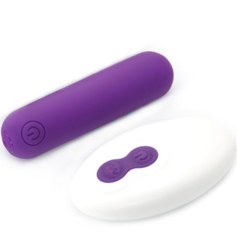 ARMONY - SPLASH JOLINE VIBRATEUR BULLET TÉLÉLÉCOMMANDE EN SILICONE 10 VIBRATIONS 6.5 X 1.5 CM VIOLET