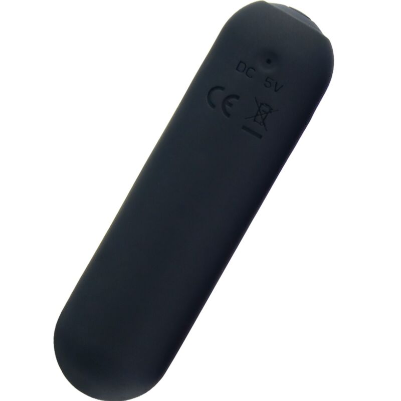 ARMONY - SPLASH JOIE REMOTE CONTROL SILICONE BULLET VIBRATOR 10 VIBRATIONS 75 X 19 CM BLACK