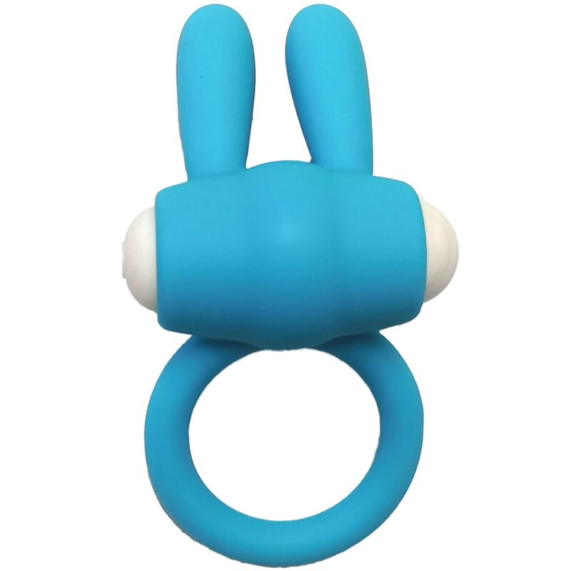 ARMONY - MR BUNNY ANILLO VIBRADOR DE SILICONA NEGRO