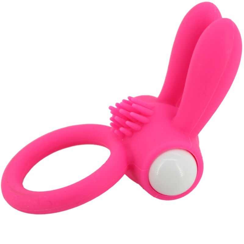 ARMONY - ANILLO VIBRADOR DE SILICONA ROSA MR BUNNY