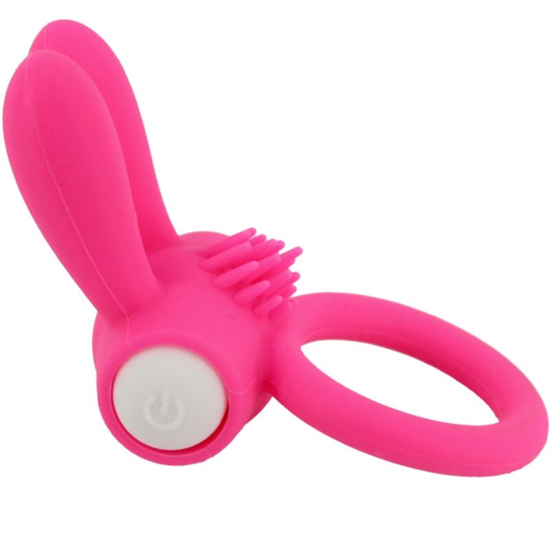 ARMONY - ANILLO VIBRADOR DE SILICONA ROSA MR BUNNY