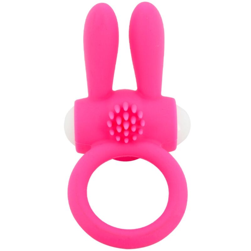 ARMONY - ANILLO VIBRADOR DE SILICONA ROSA MR BUNNY