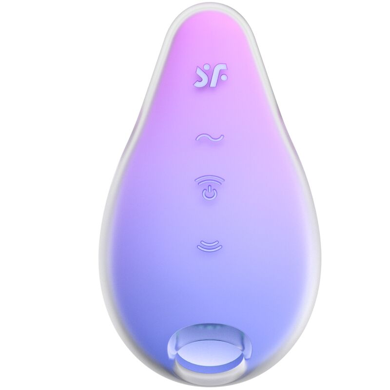 SATISFYER - MERMAID VIBES ESTIMULADOR Y VIBRADOR MORADO Y ROSA