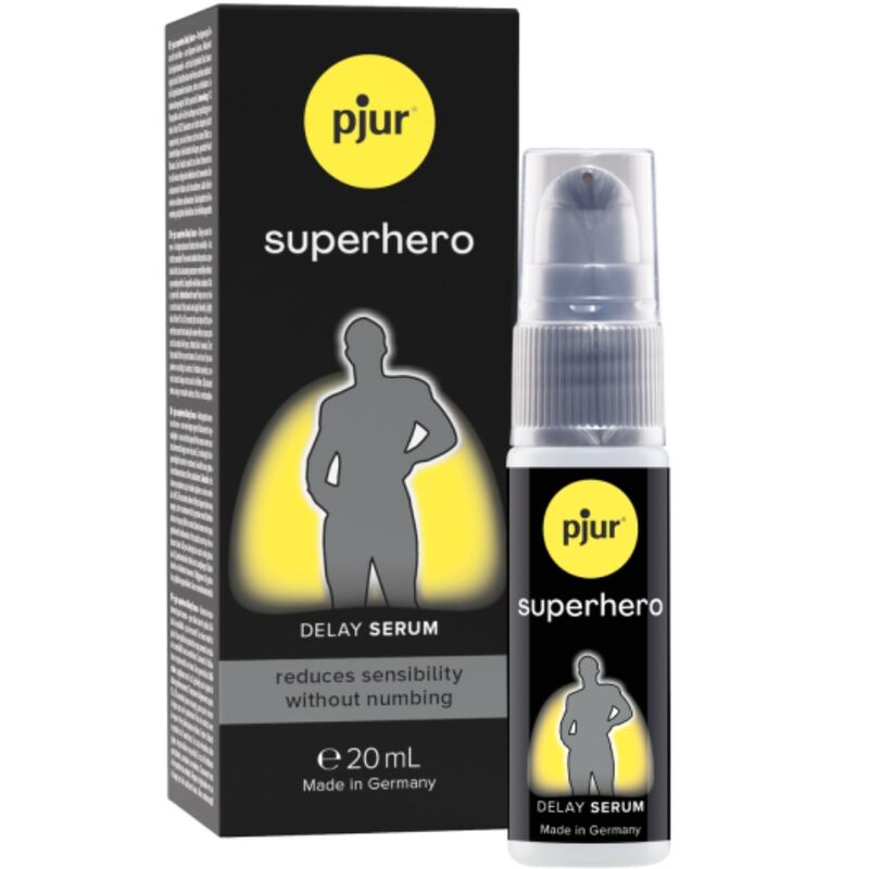 PJUR - SUERO CONCENTRADO RETARDANTE SUPERHÉROE 20 ML