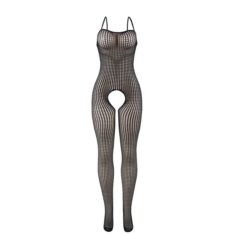 SUBBLIME - 951726 BODYSTOCKING DE MALLA ELÁSTICA SIN PELO NEGRO TALLA ÚNICA