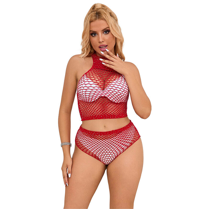 SUBBLIME - 952402 CONJUNTO DE RED DE DIAMANTE ROSA TALLA ÚNICA