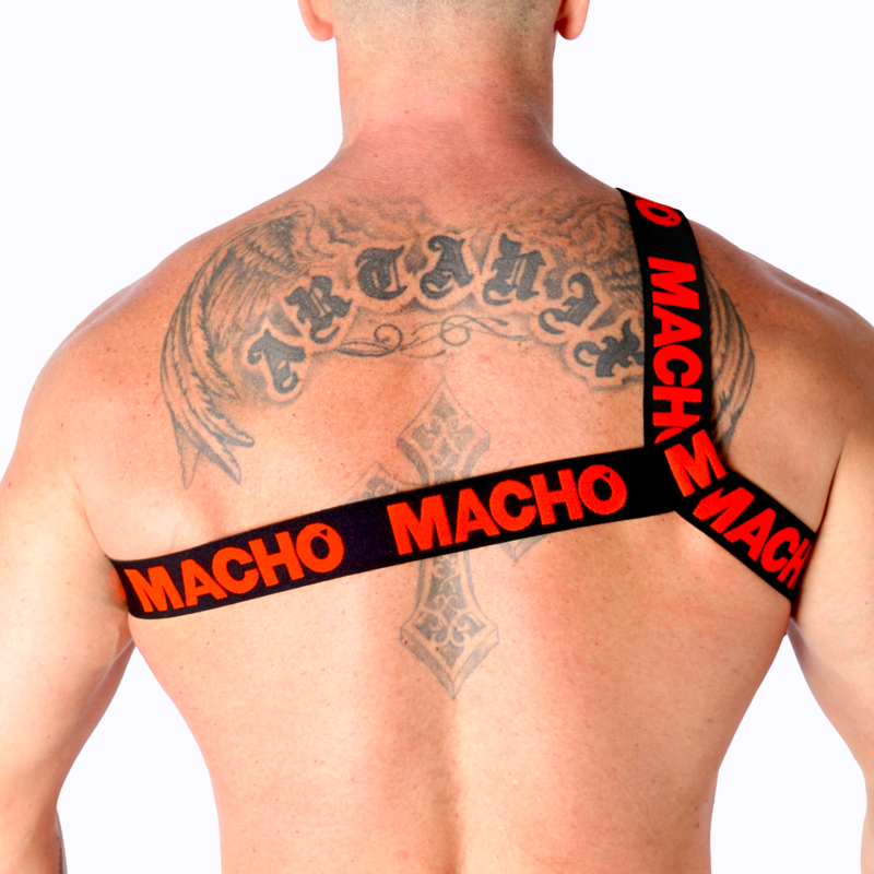 MALE - YELLOW ROMAN HARNESS S/M