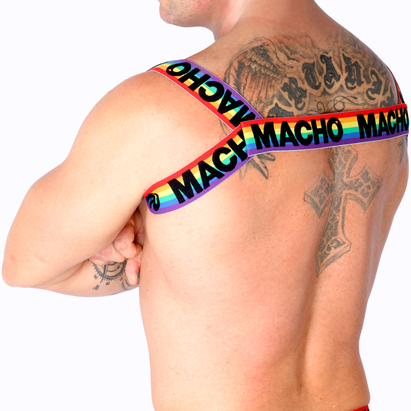 MALE - YELLOW ROMAN HARNESS S/M