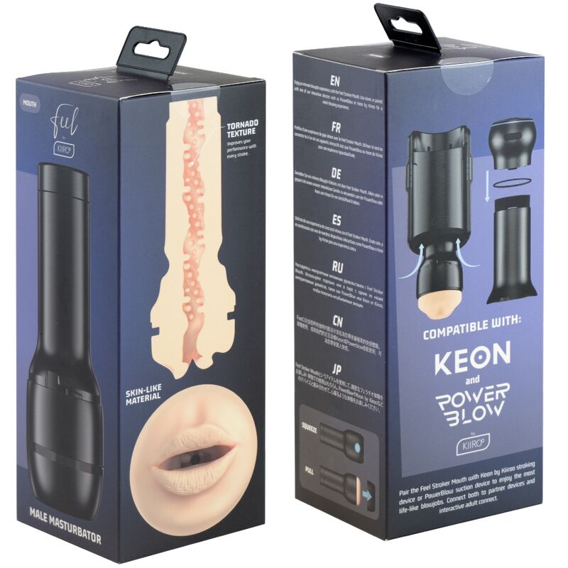 KIIROO - MASTURBADOR BUCAL FEEL KIIROO