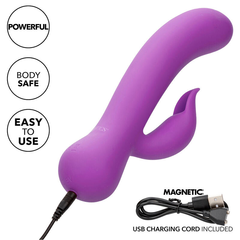 CALEXOTICS - VIBRADOR DE PLACER RECARGABLE POR PRIMERA VEZ MORADO