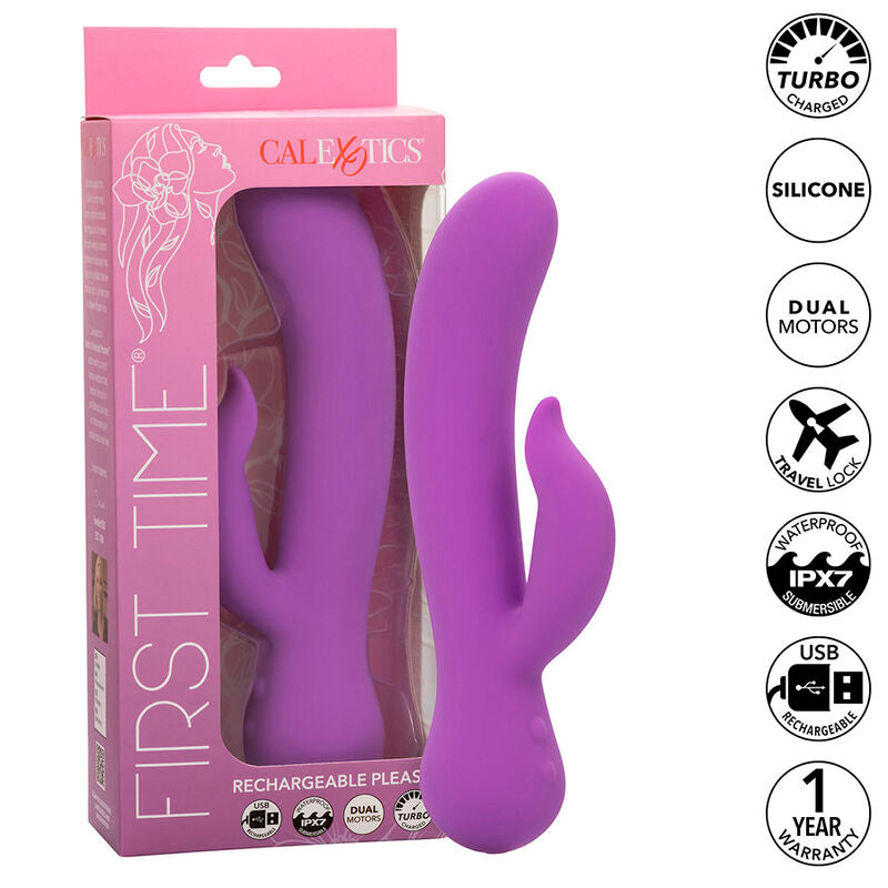 CALEXOTICS - VIBRADOR DE PLACER RECARGABLE POR PRIMERA VEZ MORADO