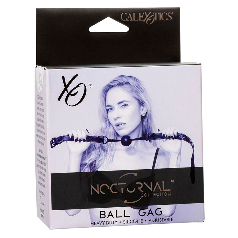 CALEXOTICS - NOCTURNAL BÂILLON À BOULE IN SILICONE NOIR