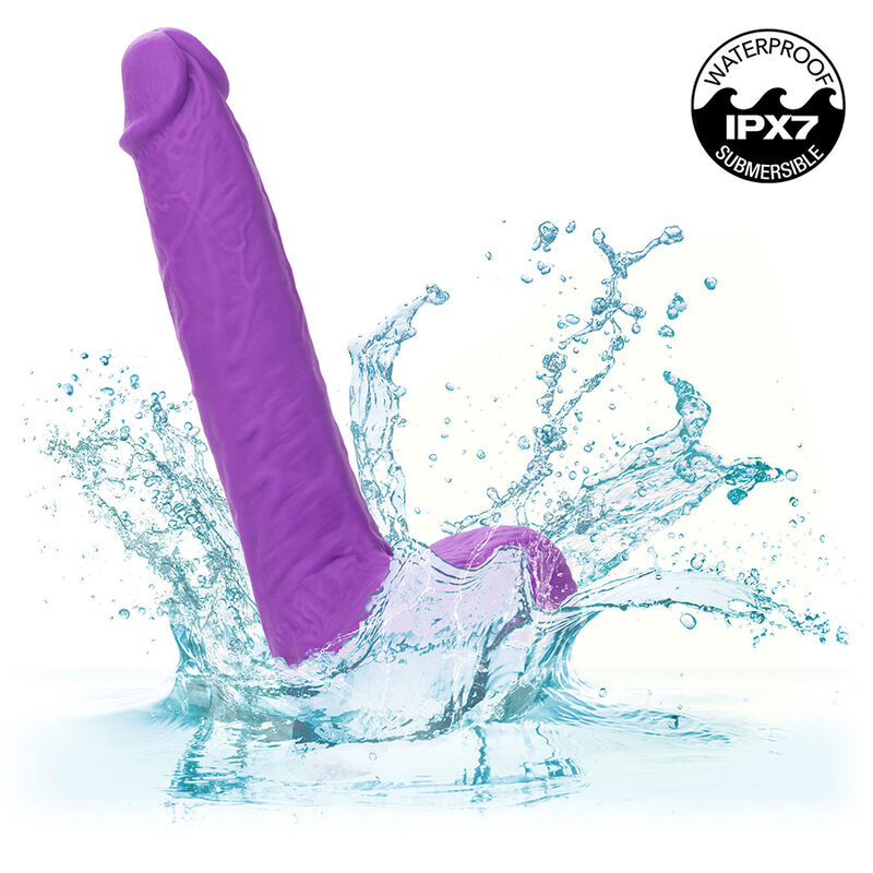 CALEXOTICS - STUDS VIBRADOR RECARGABLE Y GIRATORIO 10 VIBRACIONES MORADO