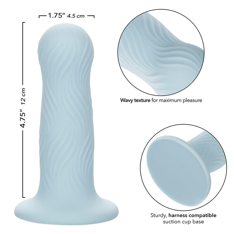 CALEXOTICS - WAVE RIDER ANAL PLUG IN MOUSSE BLEU