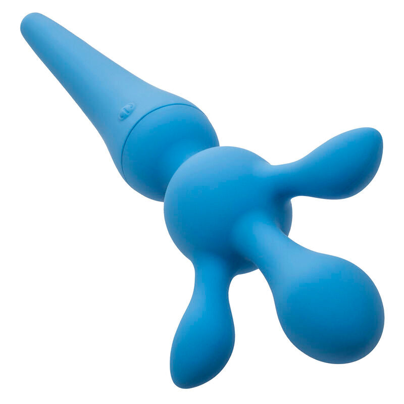CALEXOTICS - COUTURE KIT VIBRATEUR WAND 10 VIBRATIONS BLUE