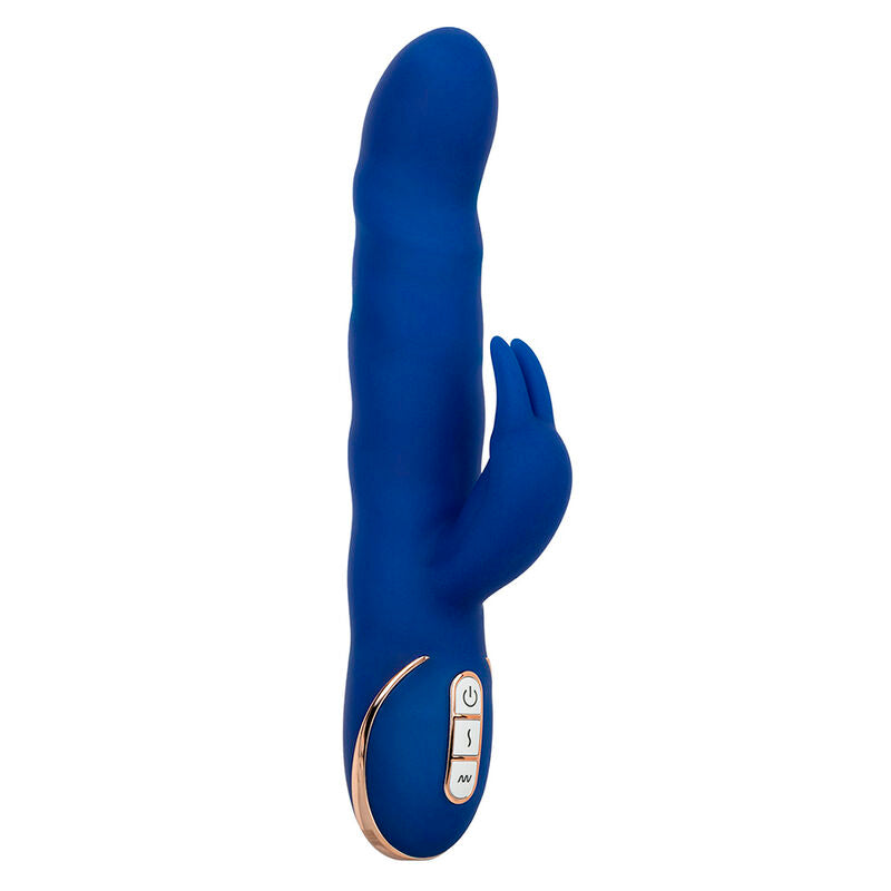 CALEXOTICS - JACK RABBIT VIBRATEUR WAVE MOTION BLUE