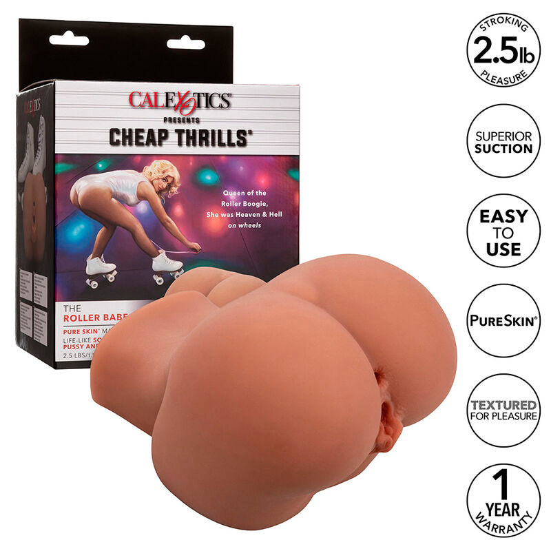CALEXOTICS - THE ROLLER BABE EL MASTURBADOR REALISTA DE DOBLE CARNE
