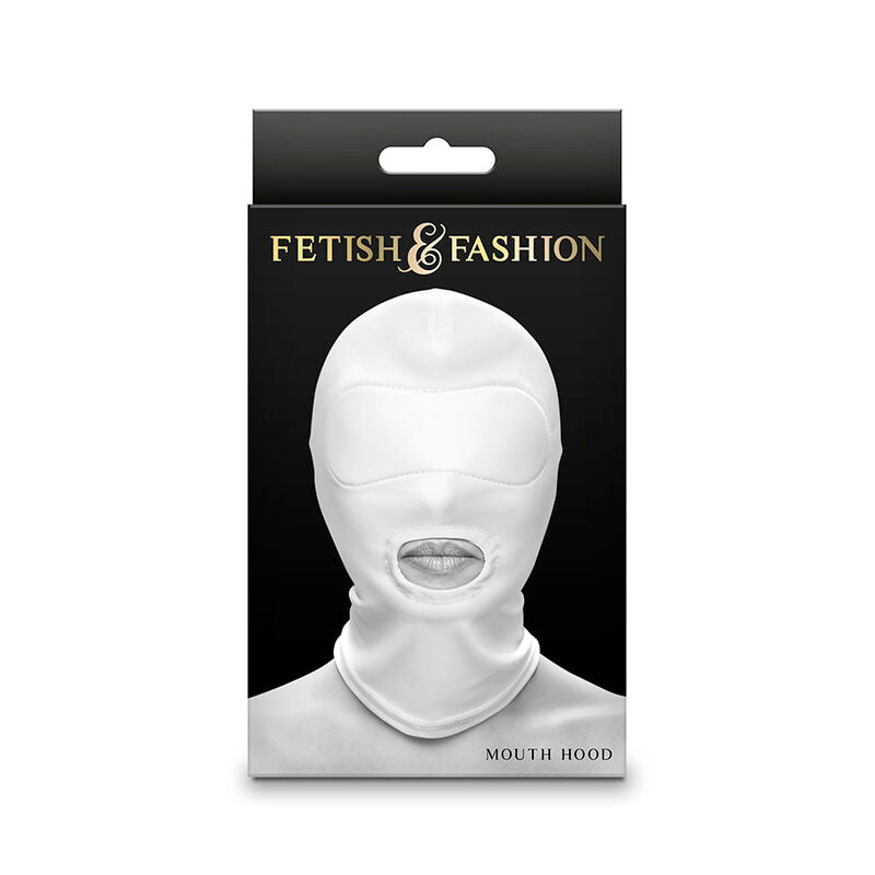 NOVEDADES NS - FETICHE Y MODA CUBIERTA BOCAL DE NYLON BLANCA