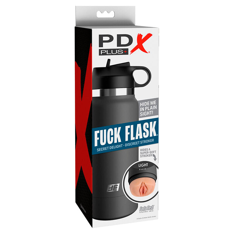 PDX PLUS - FRASCO DE FOLLAJE VAGINAL ACARICIADOR DISCRETO CARNE MODELO 2