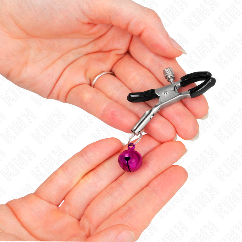 KINK - ABRAZADERA DE METON SIMPLE CAMPANA MORADA 6 CM