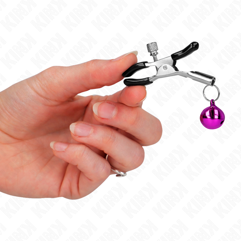 KINK - ABRAZADERA DE METON SIMPLE CAMPANA MORADA 6 CM