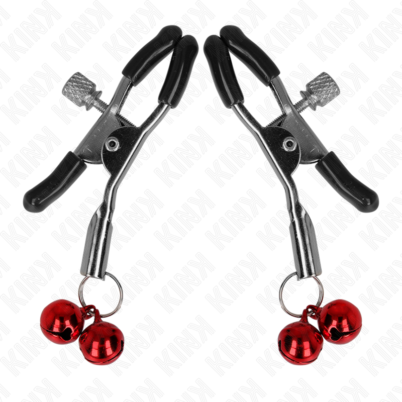 KINK - ABRAZADERA DE METON DOBLE CAMPANA ROJA 6 CM
