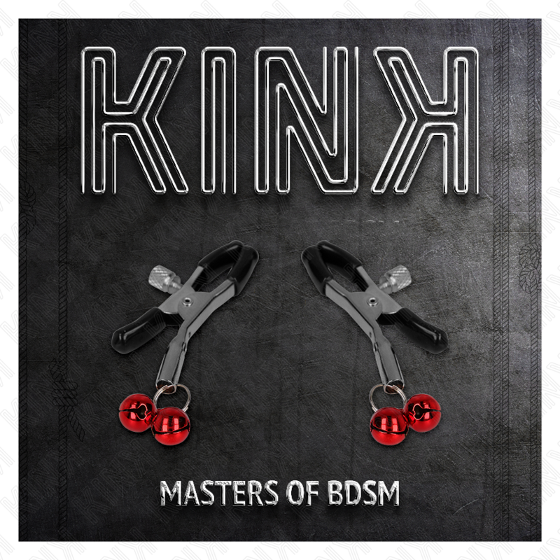 KINK - ABRAZADERA DE METON DOBLE CAMPANA ROJA 6 CM