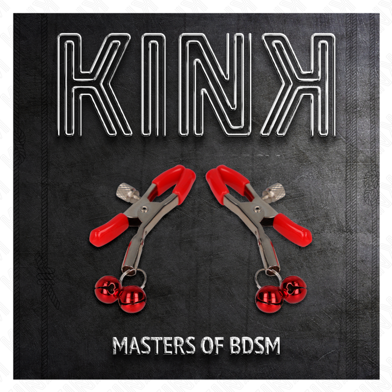 KINK - ABRAZADERA DE METON DOBLE CAMPANA ROJA 6 CM