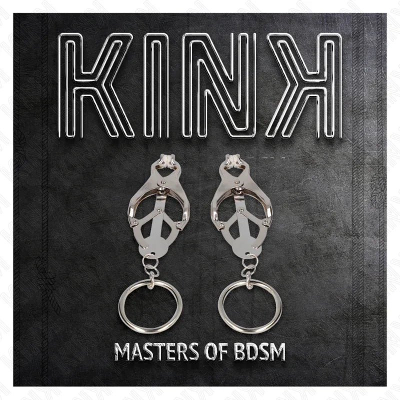 Kink – Pinces à Téléphones Trèfle Japonais O Ring Argent