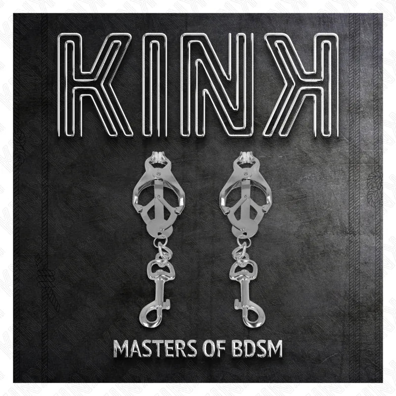 Kink – Pinces à Metelles Trèfle Japonais avec Crochets Argent
