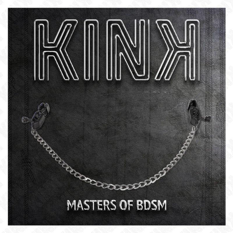Kink – Pinces à Tamelon Chaîne Plate Argent 30 cm