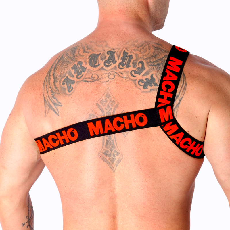 MALE - YELLOW ROMAN HARNESS S/M
