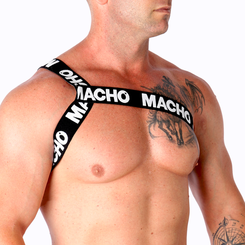 MALE - YELLOW ROMAN HARNESS S/M