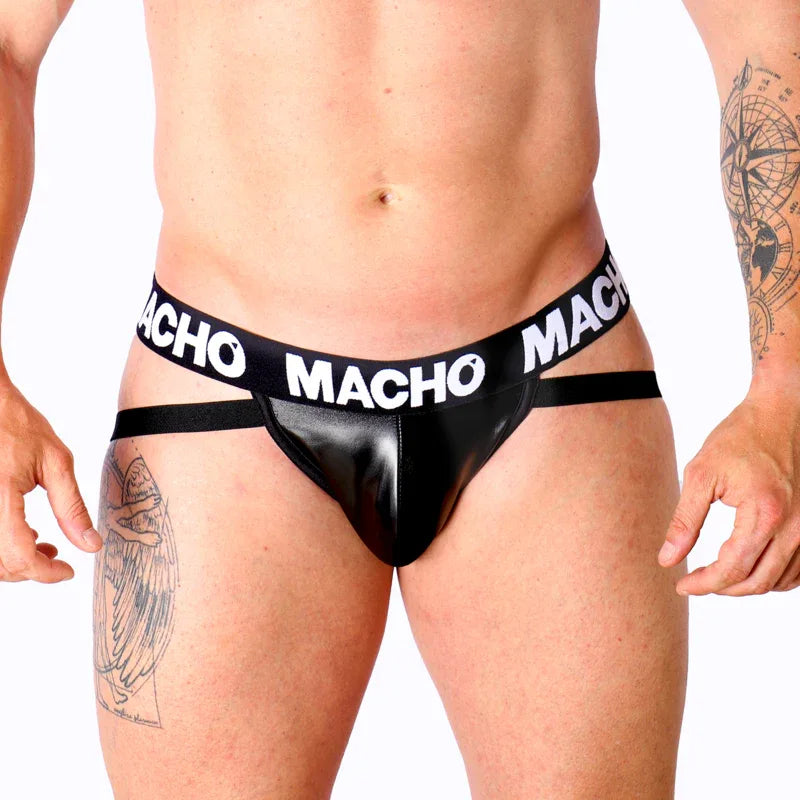 Macho – Mx25Nc Jock Cuir Noir XL
