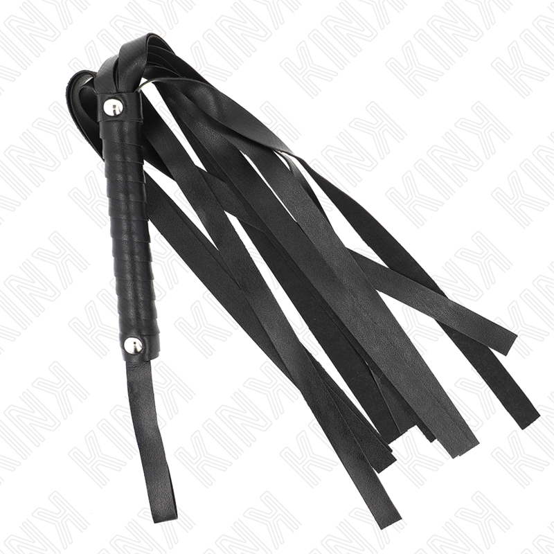 KINK - Fouet à queue large black 48.5 CM