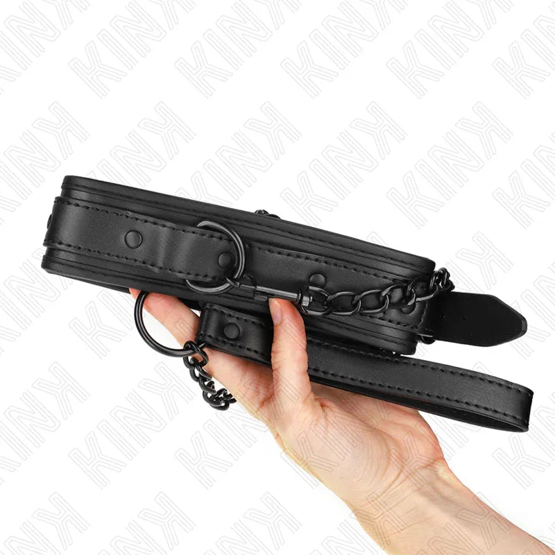 Kink – Collier de Bondage en Néoprène Modèle 2 avec Ceinture 78 cm Réglable 37,5 X 49,5 cm