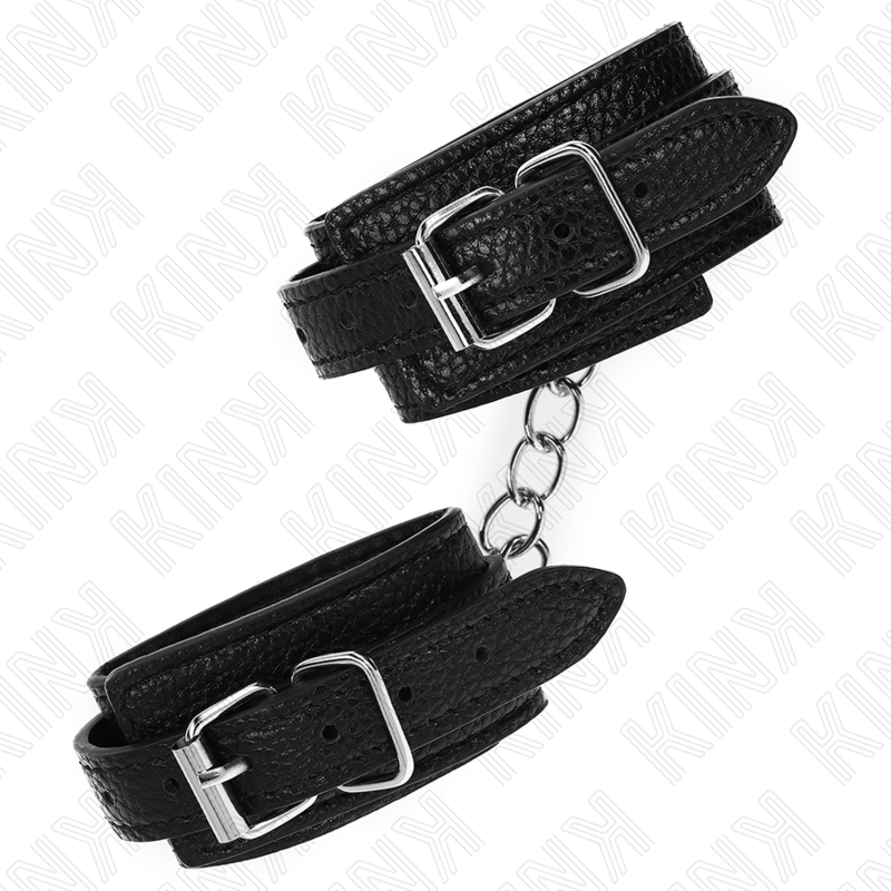 KINK - APPUI-POIGNETS MOTIF SERPENT NOIR ADJUSTABLE 20-28 CM X 5.4 CM