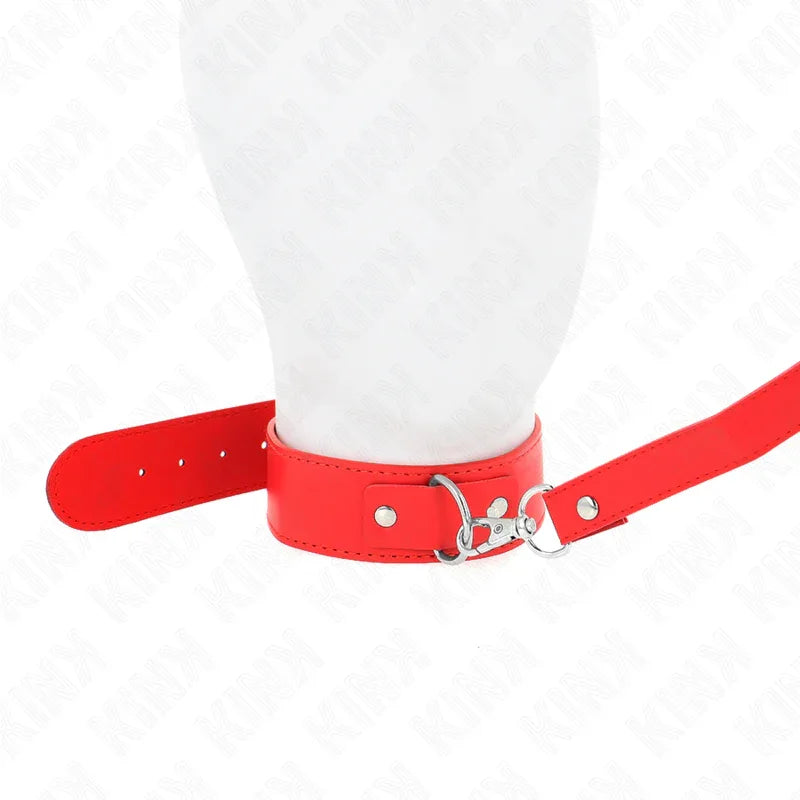Kink – Collier avec Ceinture 116 cm Bracelet Rojo Ajustable 32 50 cm X 8 cm