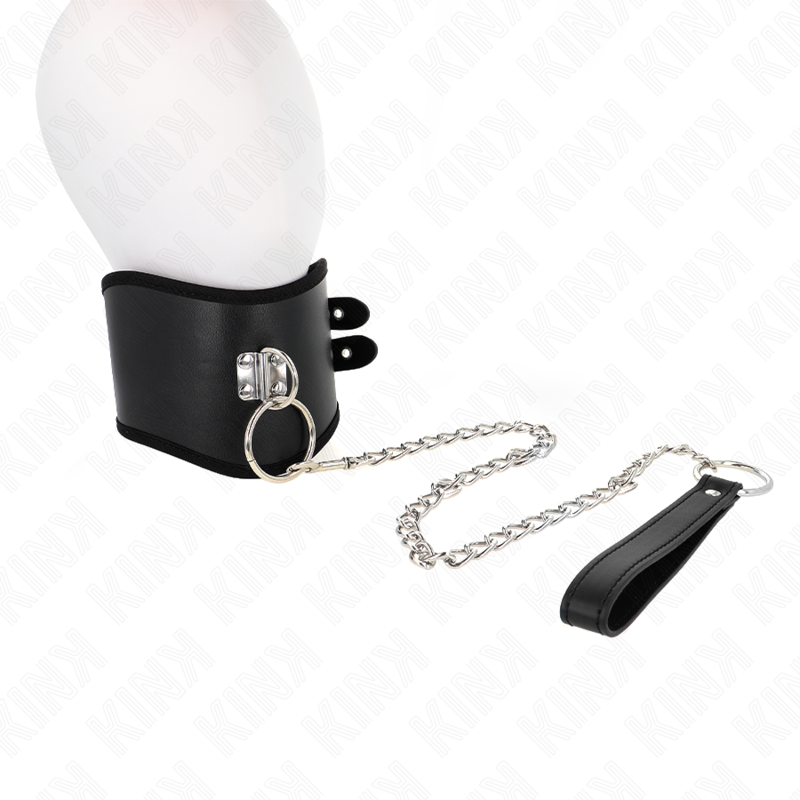 KINK - COLLAR DE 65 CM CON PULSERA AJUSTABLE ANCHA 40-55 CM X 10 CM