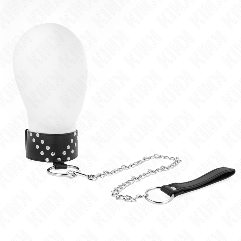 KINK - CUELLO CON CINTURÓN 65 CM CON REMACHE EN V AJUSTABLE 36-43 CM X 5 CM