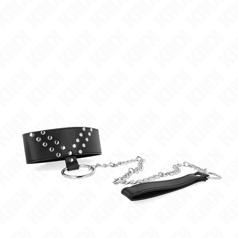 KINK - CUELLO CON CINTURÓN 65 CM CON REMACHE EN V AJUSTABLE 36-43 CM X 5 CM