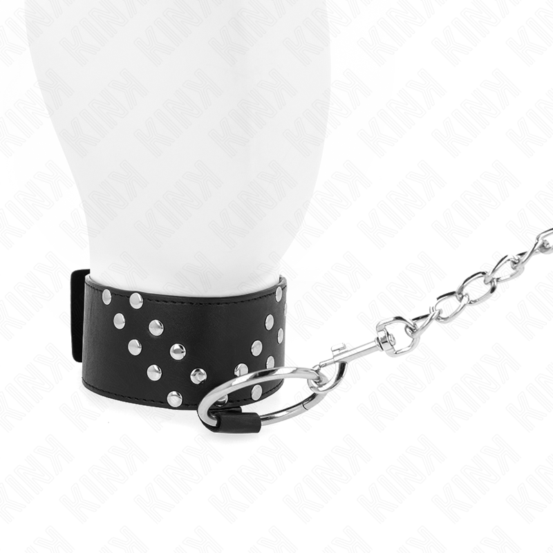 KINK - CUELLO CON CINTURÓN 65 CM CON REMACHE EN V AJUSTABLE 36-43 CM X 5 CM