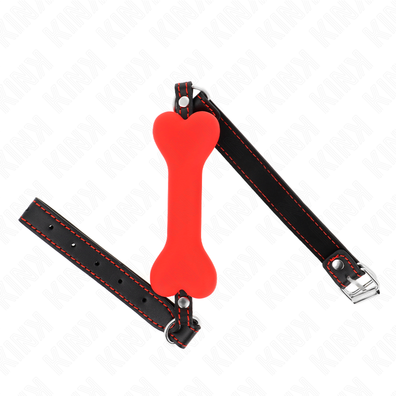 KINK - BOLSA DE HUESO ROJO DE 12 CM 63 x 2 CM
