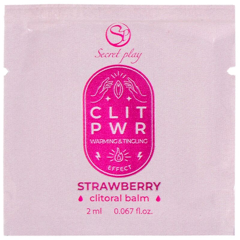 SECRETPLAY - SINGLE-DOSE STRAWBERRY LUBRICANT 2 ML