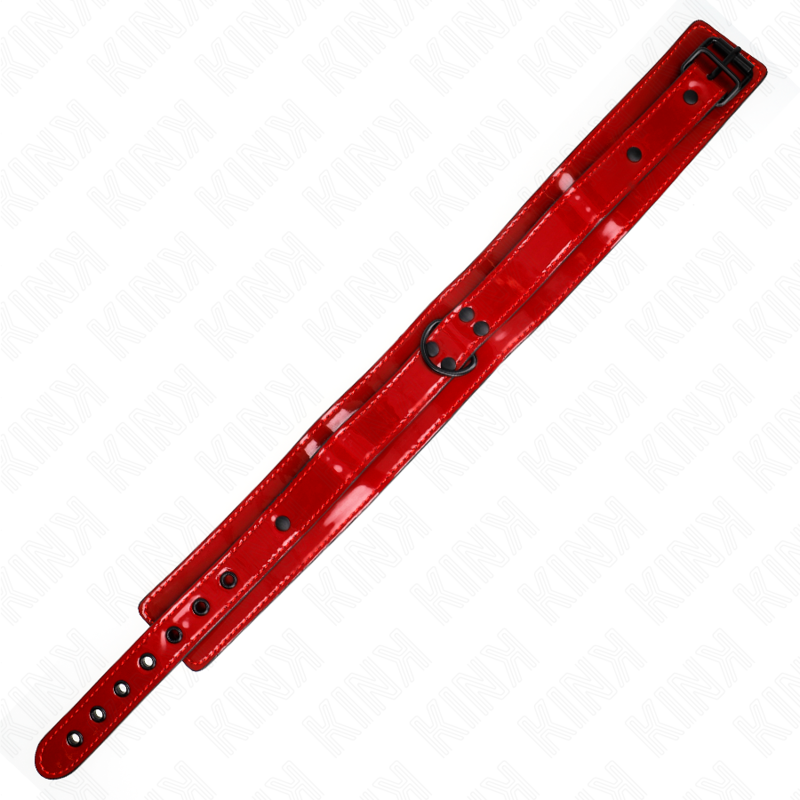 KINK - ROUGE VIN ADJUSTABLE COLLIER 37.5-49.5 CM X 5 CM