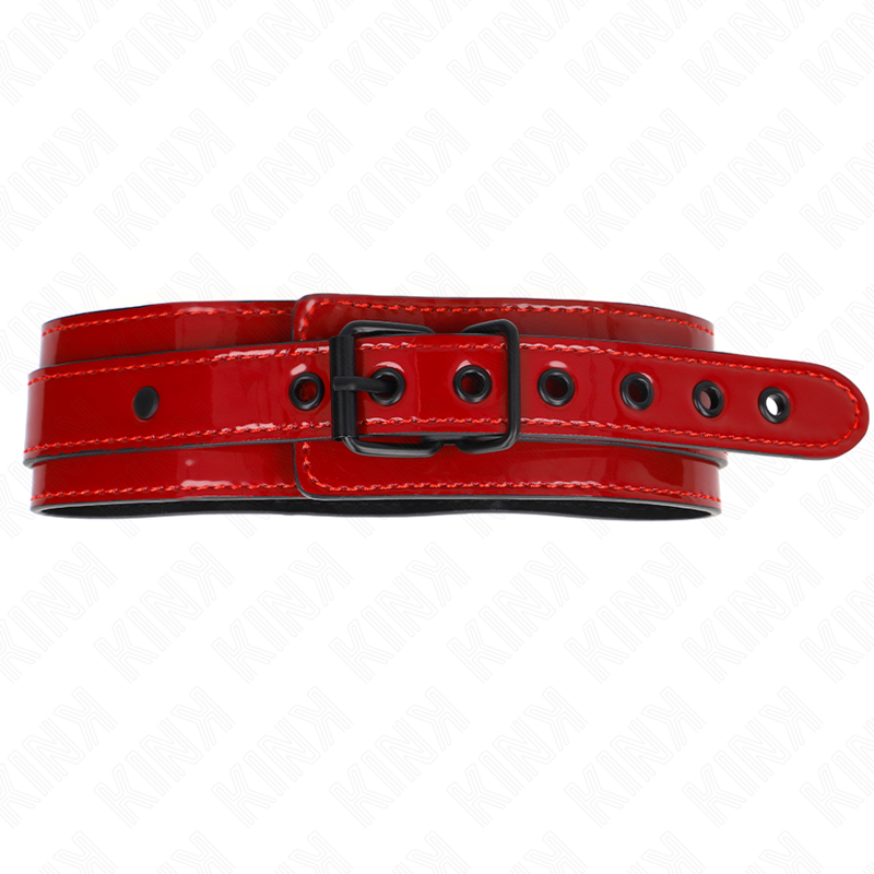 KINK - ROUGE VIN ADJUSTABLE COLLIER 37.5-49.5 CM X 5 CM