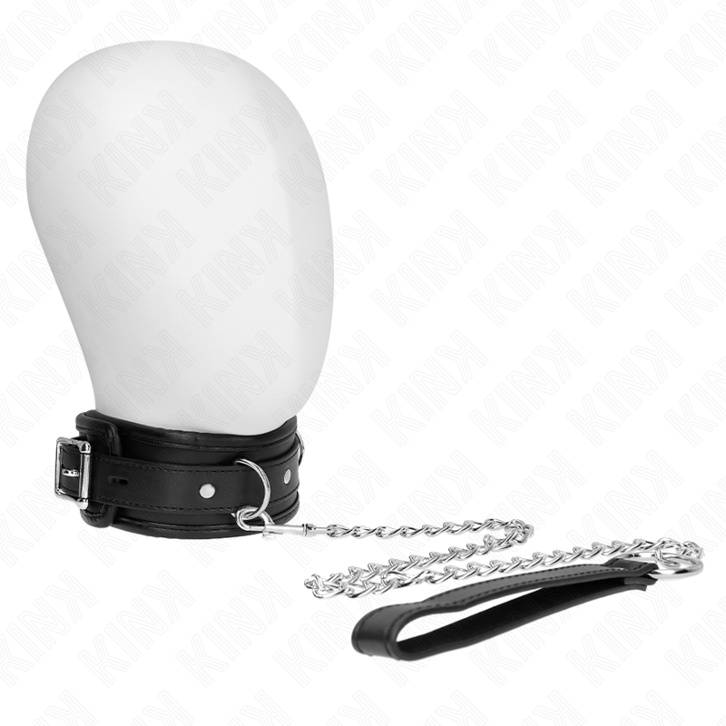 KINK - COLLAR MODELO BÁSICO CON CORREA 65 CM MODELO 1 53 X 6 CM