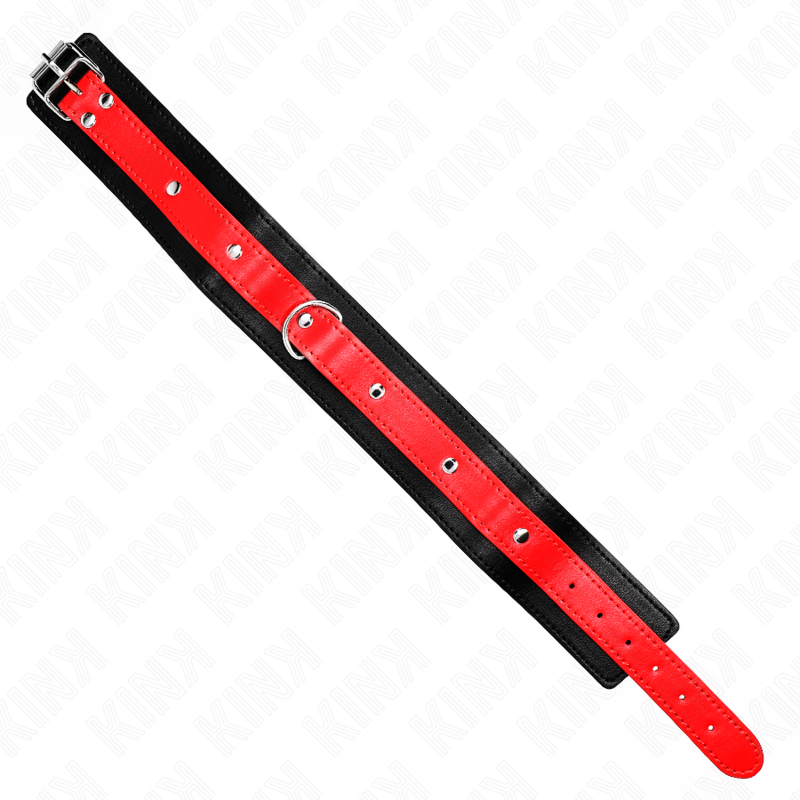 KINK - COLLIER AVEC BRACELET ROUGE 65 CM ADJUSTABLE 36-43 CM X 5 CM