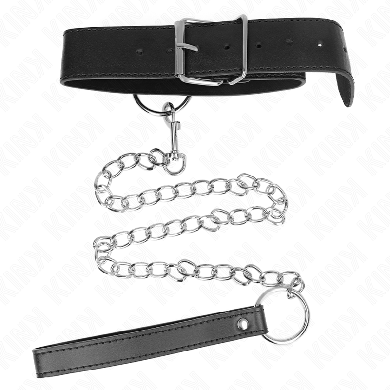 KINK - BASIC MODEL COLLAR WITH MODEL 4 LEASH ADJUSTABLE 36-43 CM