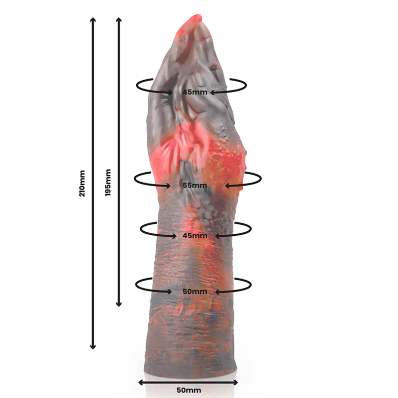 ÉPICO - LILITH DILDO DEMONIO MALVADO M